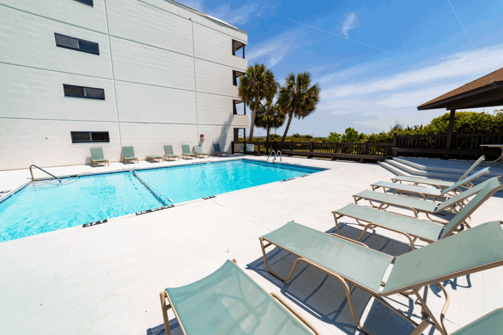 Pool at the Surf Suites Oceanfront Hotel