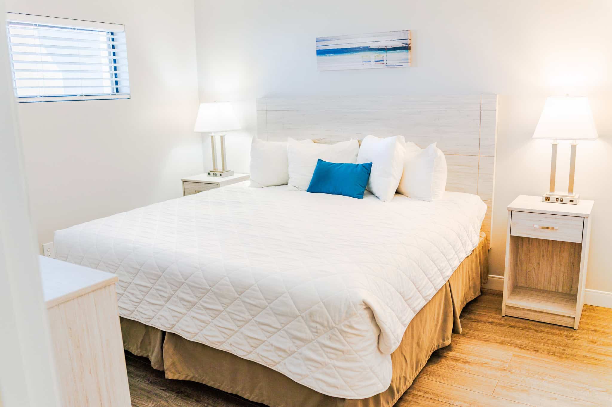 Surf Suites bedroom suite 2 - The Surf Suites | Wrightsville Beach, NC - The Surf Suites | Wrightsville Beach, NC Surf Suites bedroom