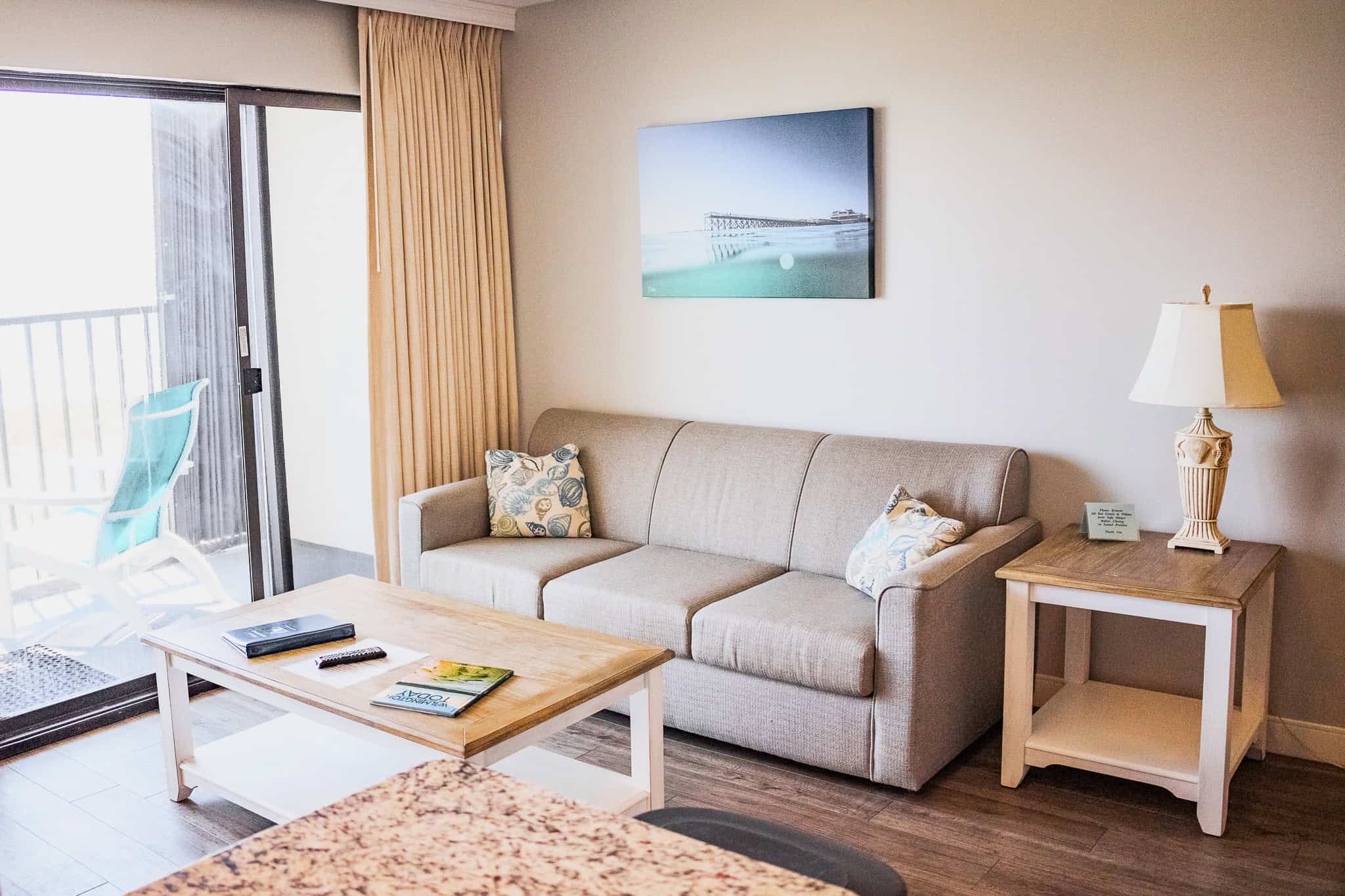 Surf Suites living area